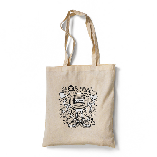 Cartoon Tote Bag