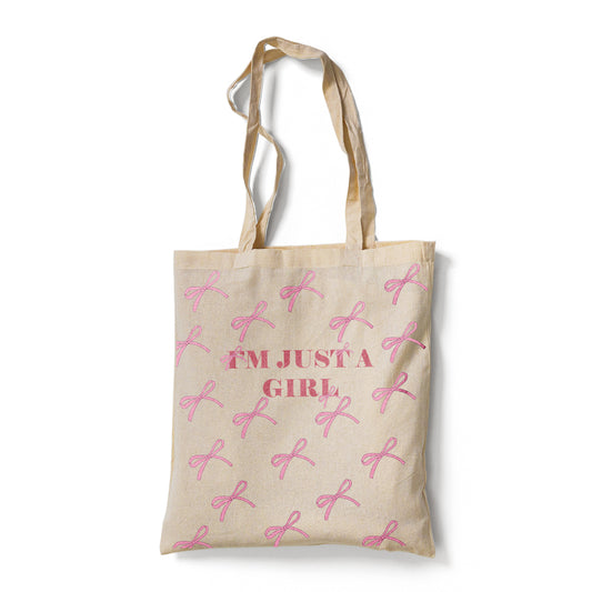 Just Girl Tote Bag